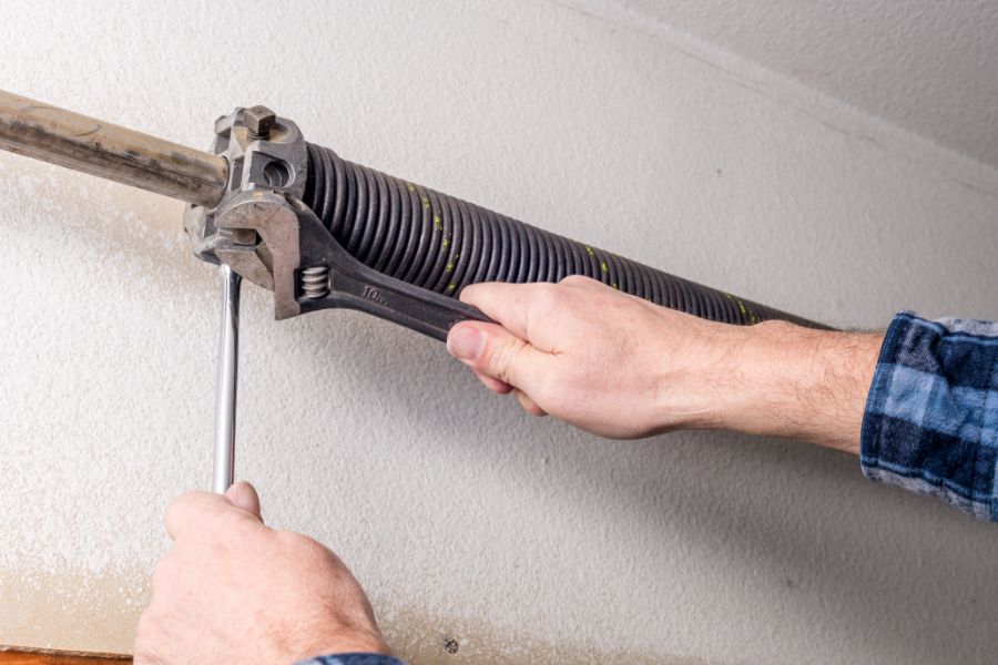 At Cincinnati Garage Door Repair Experts, your garage door spring replacements are carefully handled by our skilled technicians.